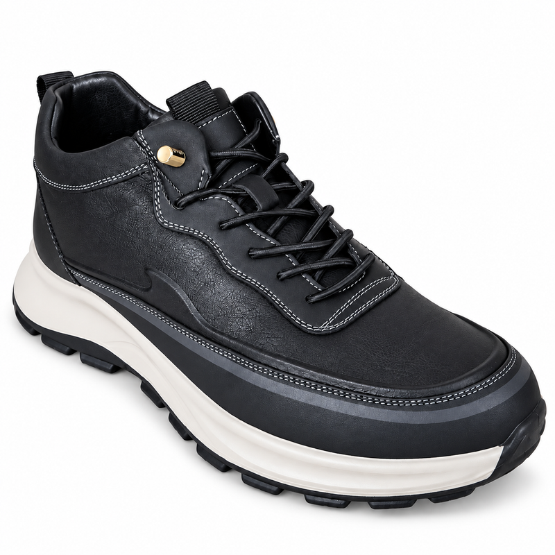 Ghete Casual Bărbați Mels 8081801 Negru – vedere 4