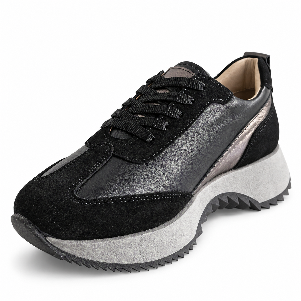 Pantofi Casual Damă Dogati 023 SS 1123 Negru – vedere 4