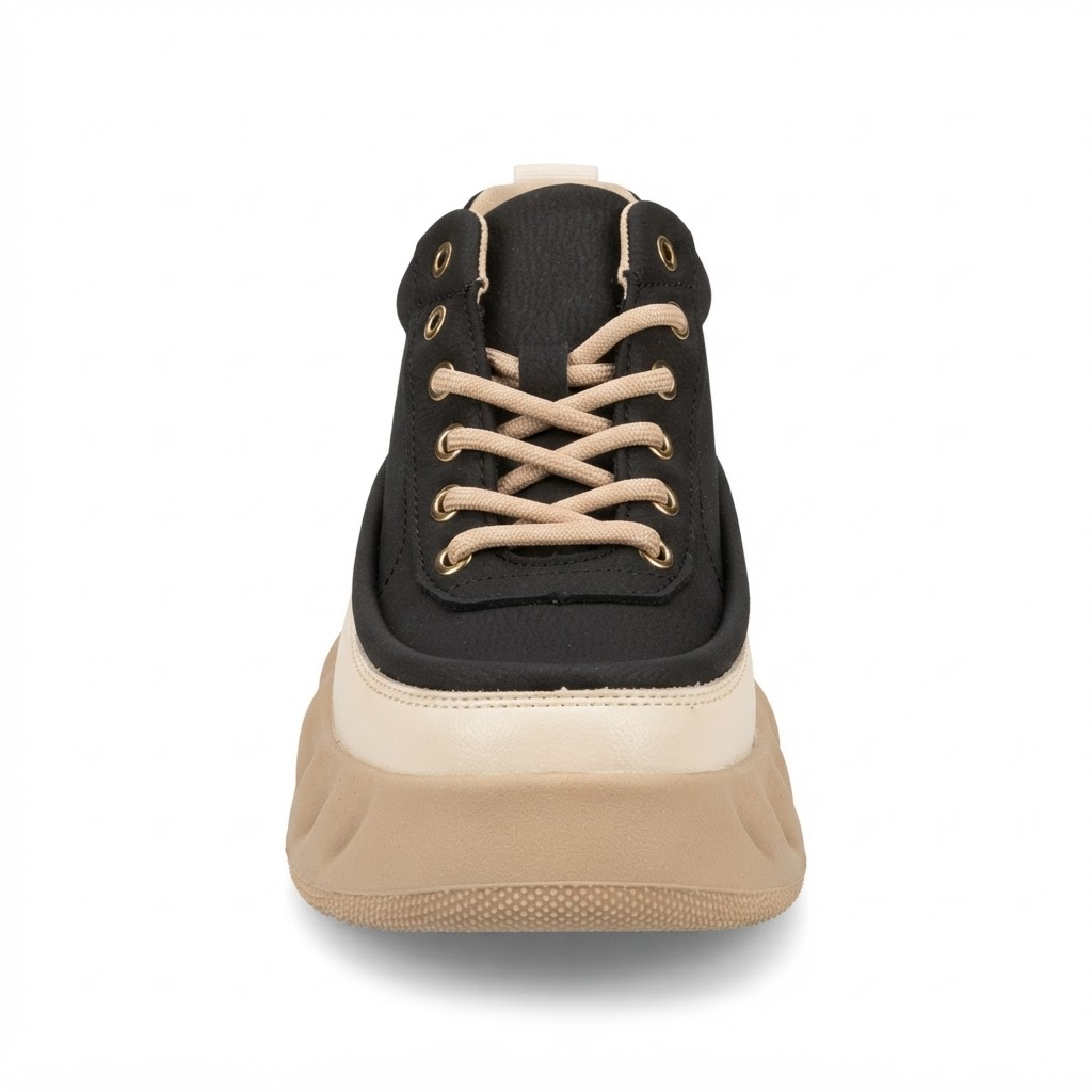 Pantofi Sport Damă Franco Gerardo 77038 Negru – vedere 4