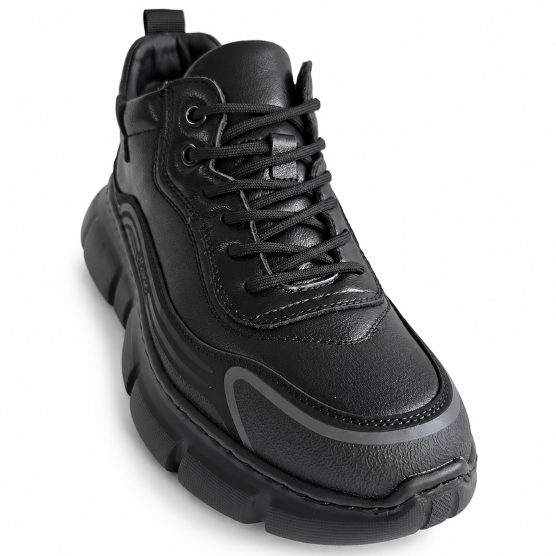 Ghete Casual Bărbați Franco Gerardo 88815 Negru – vedere 4