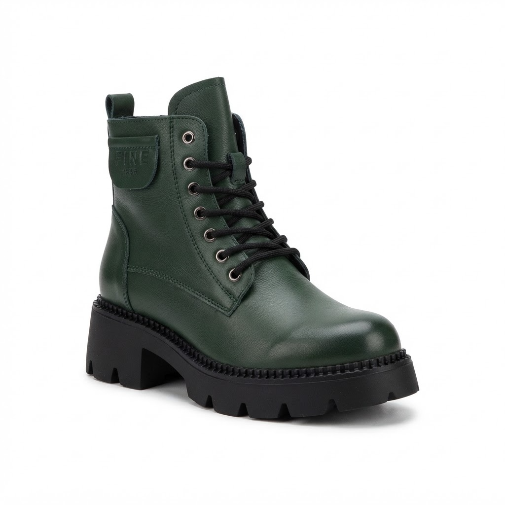 Ghete Casual Damă Formazione 8099 Verde – vedere 4
