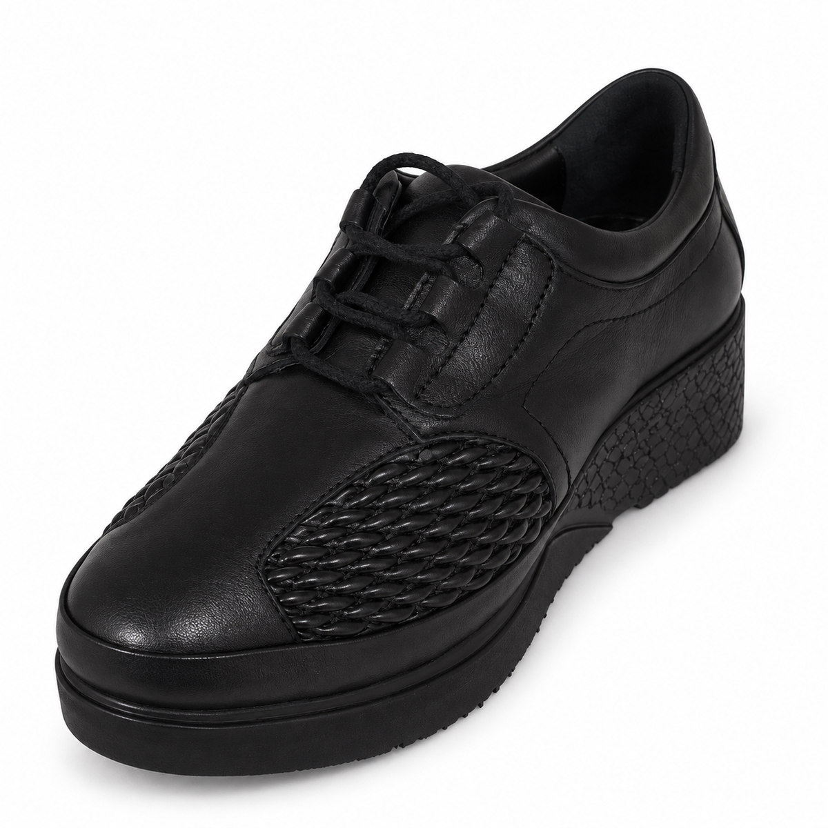 Pantofi Casual Damă Dogati 011 YN-2035 Negru – vedere 4