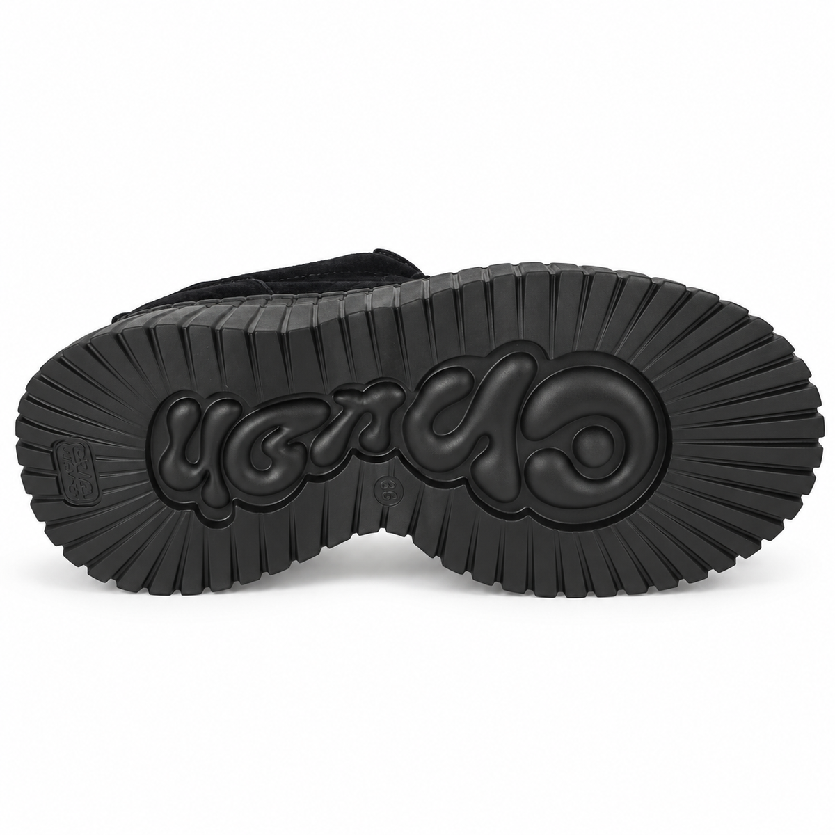 Pantofi Casual Damă Dogati 018 70940 Negru Velur – vedere 4