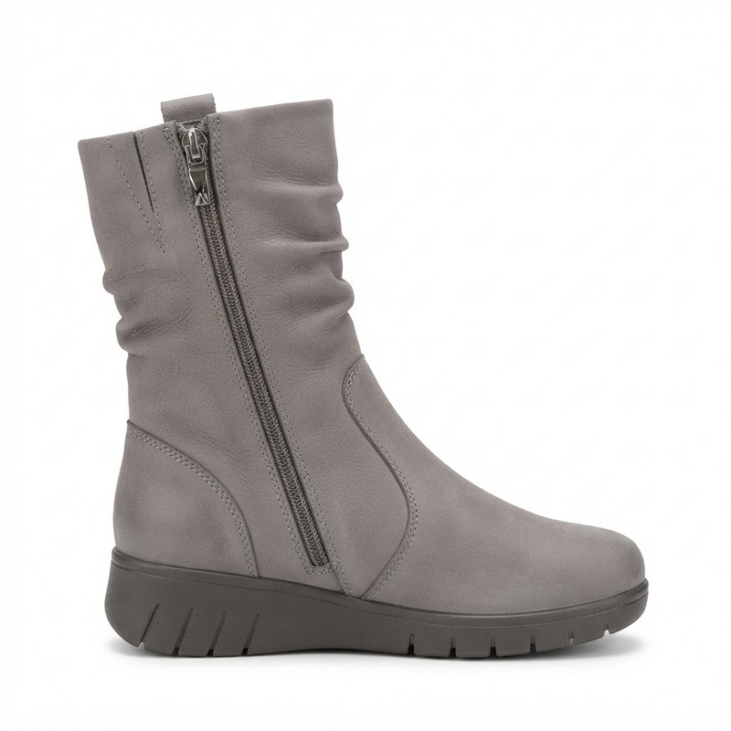 Ghete Casual Damă Caprice 26455-45 334 Taupe Nubuc – Piele Naturală – vedere 4