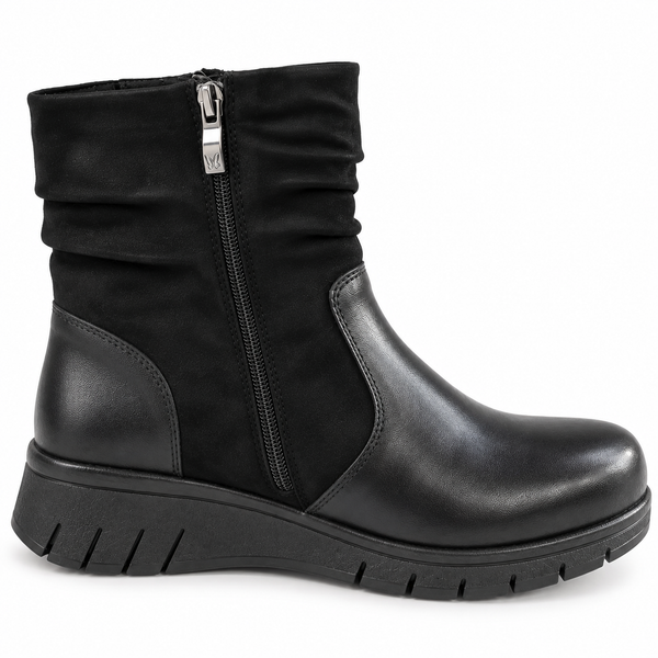 Ghete Casual Damă Caprice 26444-47 019 Negru – vedere 4