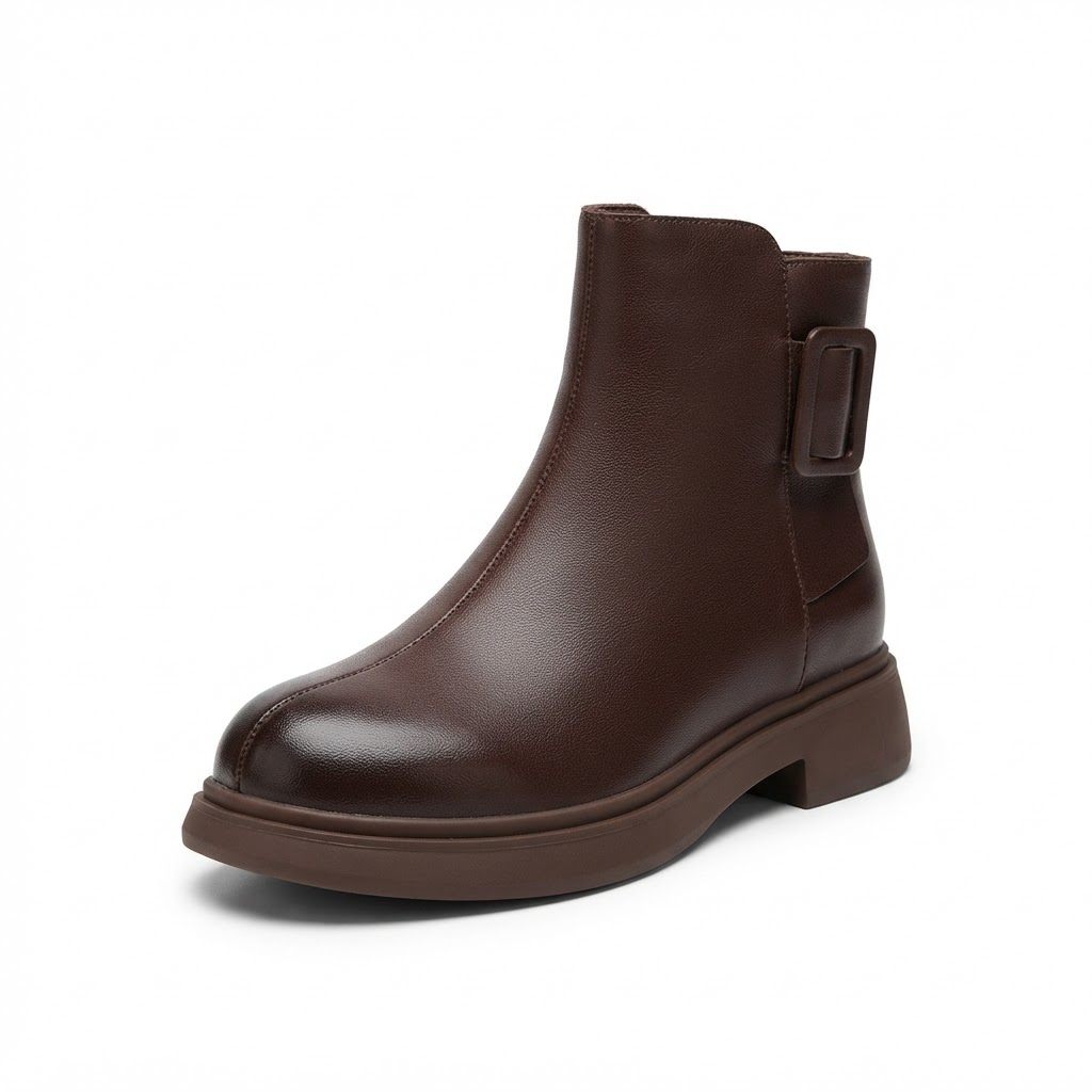 Ghete Casual Damă Formazione M5293 Maro – vedere 4