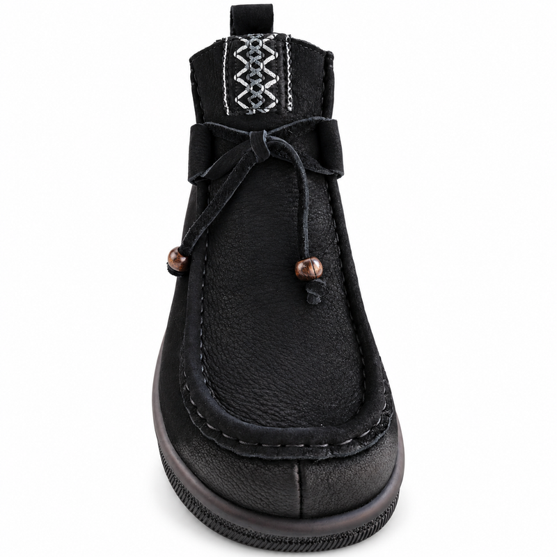 Ghete Casual Damă Franco Gerardo 5782 Negru – vedere 4