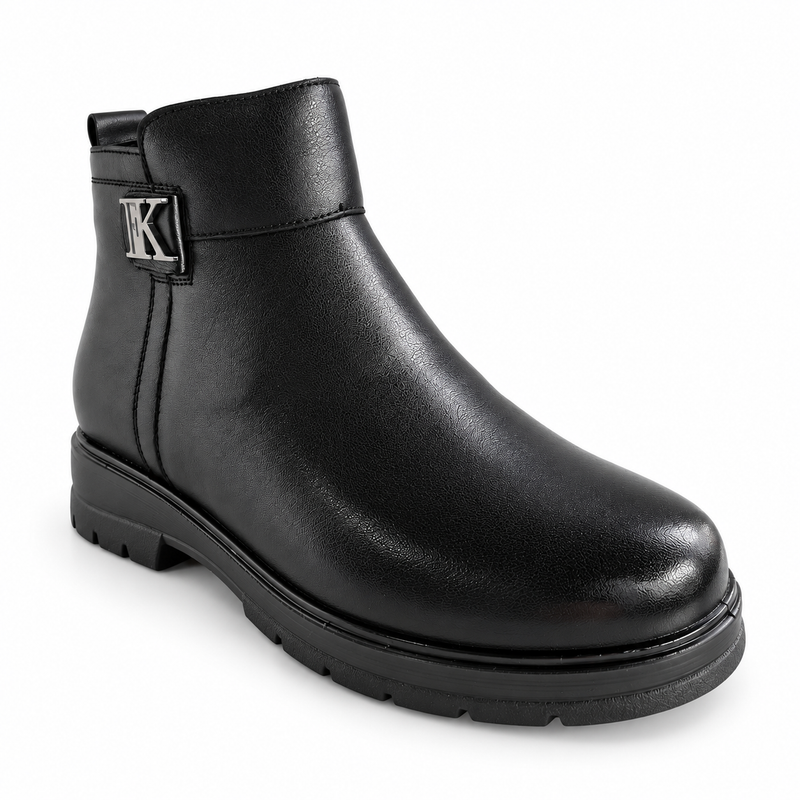Ghete Casual Damă Formazione M776 Negru – vedere 4