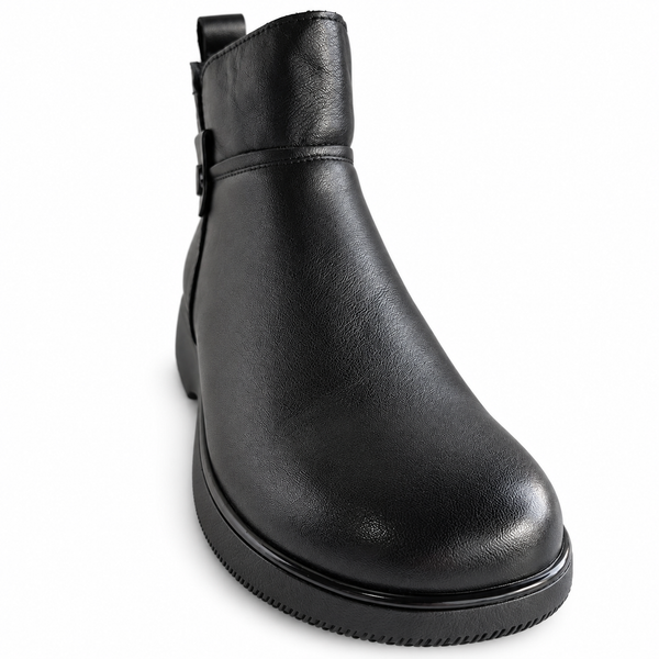 Ghete Casual Damă Formazione A8887 Negru – vedere 4
