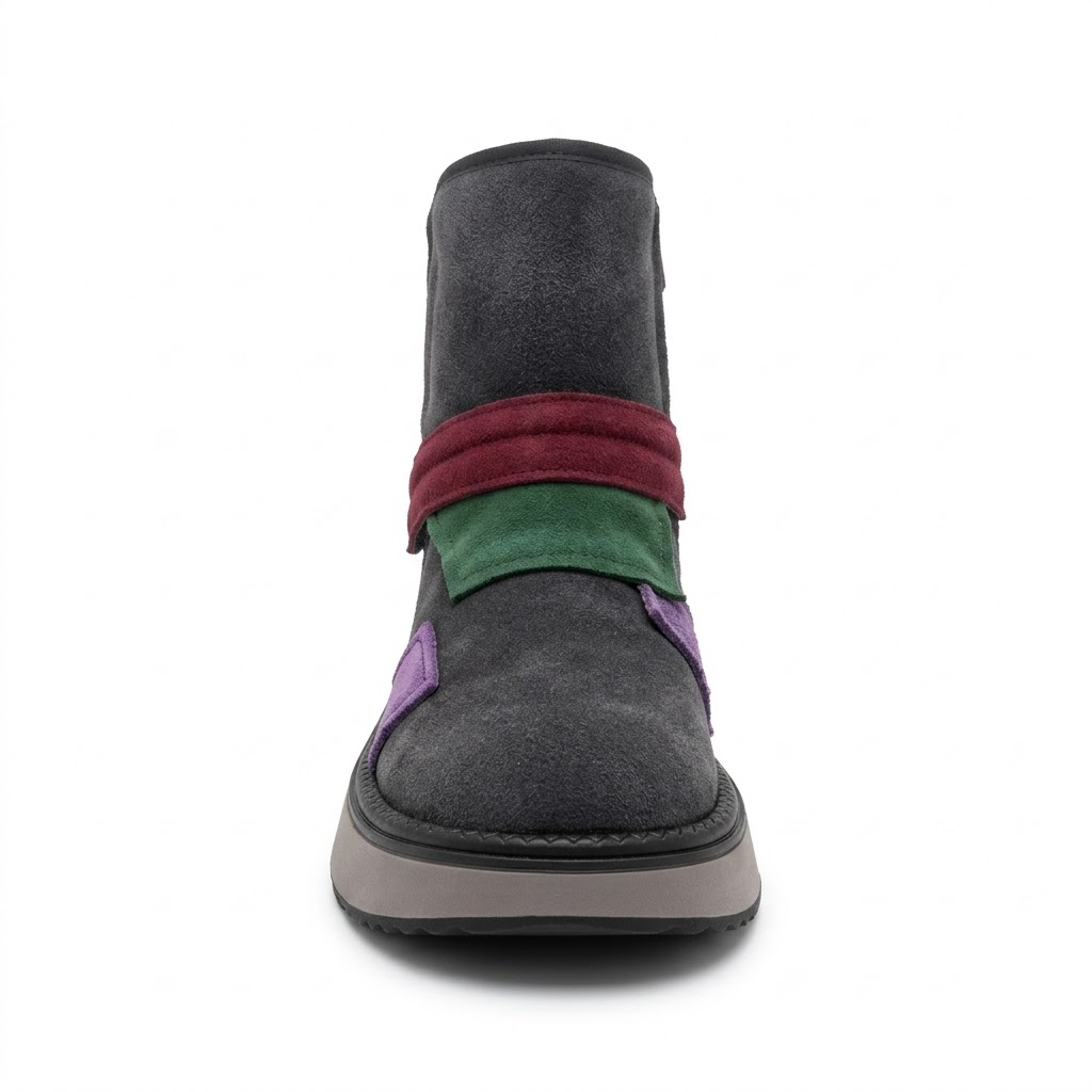 Ghete Casual Damă Franco Gerardo 5563S Gri – vedere 4