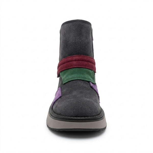 Ghete Casual Damă Franco Gerardo 5563S Gri – vedere 4