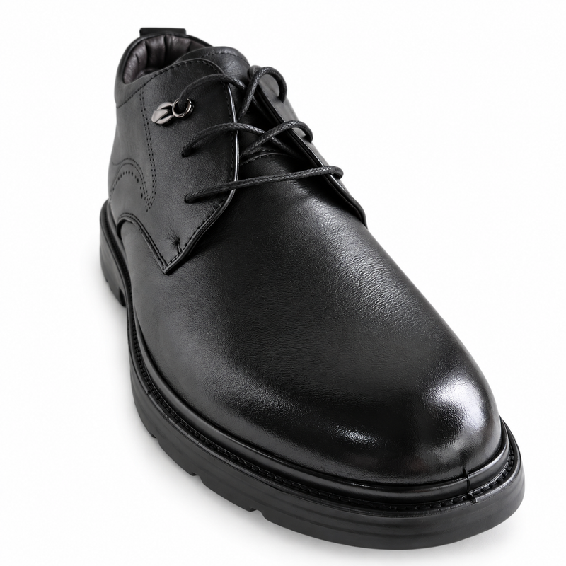 Ghete Casual Bărbați Mels 91879-F Negru – vedere 4