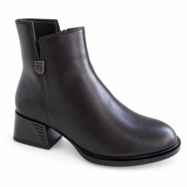 Ghete Casual Damă Pass C5653-V1891-Z001-2 Maro – vedere 4
