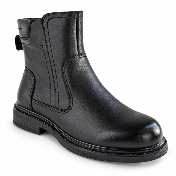 Ghete Casual Bărbați Eldemas F24780020-1 Negru – vedere 4