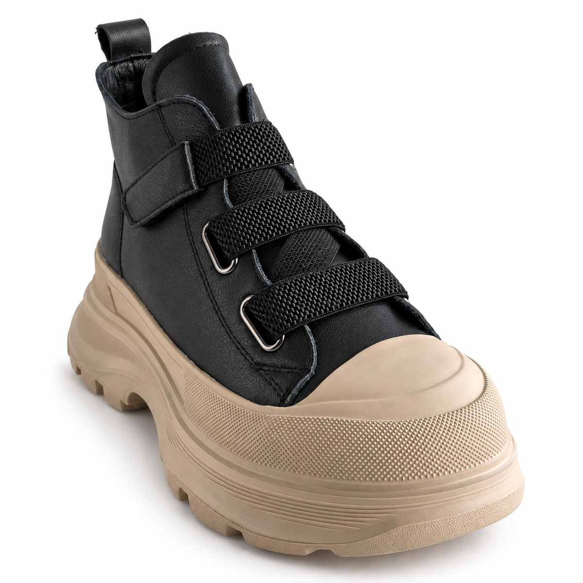 Ghete Casual Damă Franco Gerardo 66082 Negru – vedere 4