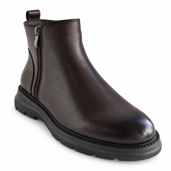 Ghete Casual Bărbați Eldemas Z190360-1 Maro – vedere 4