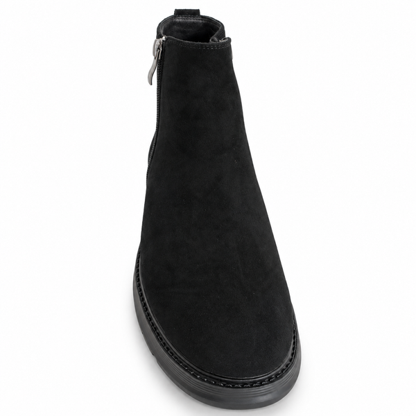 Ghete Casual Bărbați Eldemas Z190360-1C Negru – vedere 4