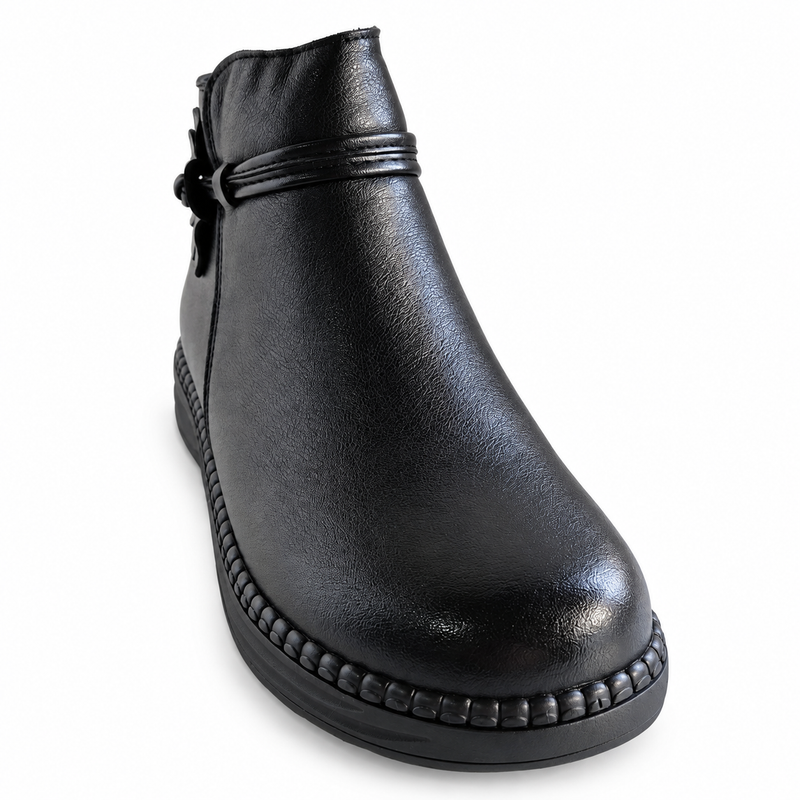 Ghete Casual Damă Formazione 2587 Negru – vedere 4