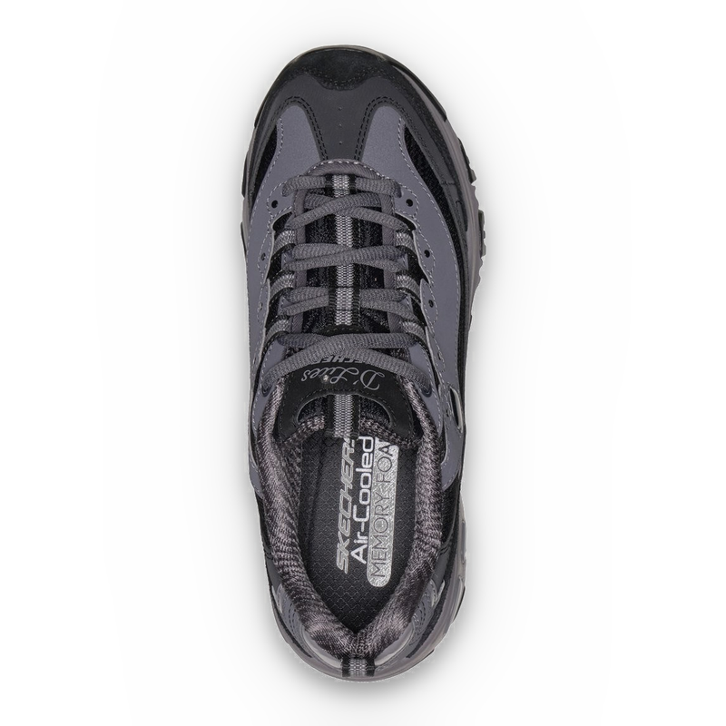 Pantofi Sport Damă Skechers 150872 Negru + Gri - vedere 5/5