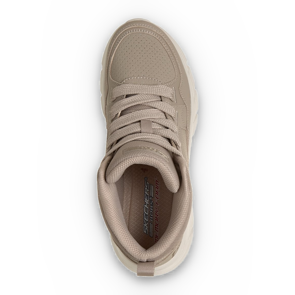 Ghete Sport Damă Skechers 117395 Taupe – Piele Ecologică - vedere 5/5