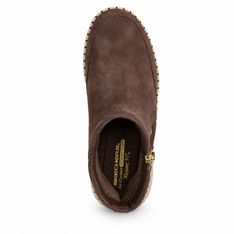 Ghete Casual Damă Skechers 169086 Maro Ciocolatiu – Piele Ecologică - vedere 5/5