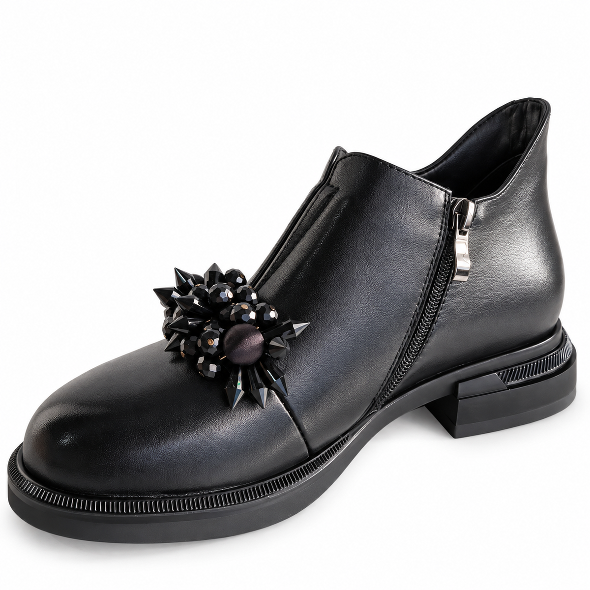 Ghete Elegante Damă Isabel Martina 32-37-103 Negru – vedere 5