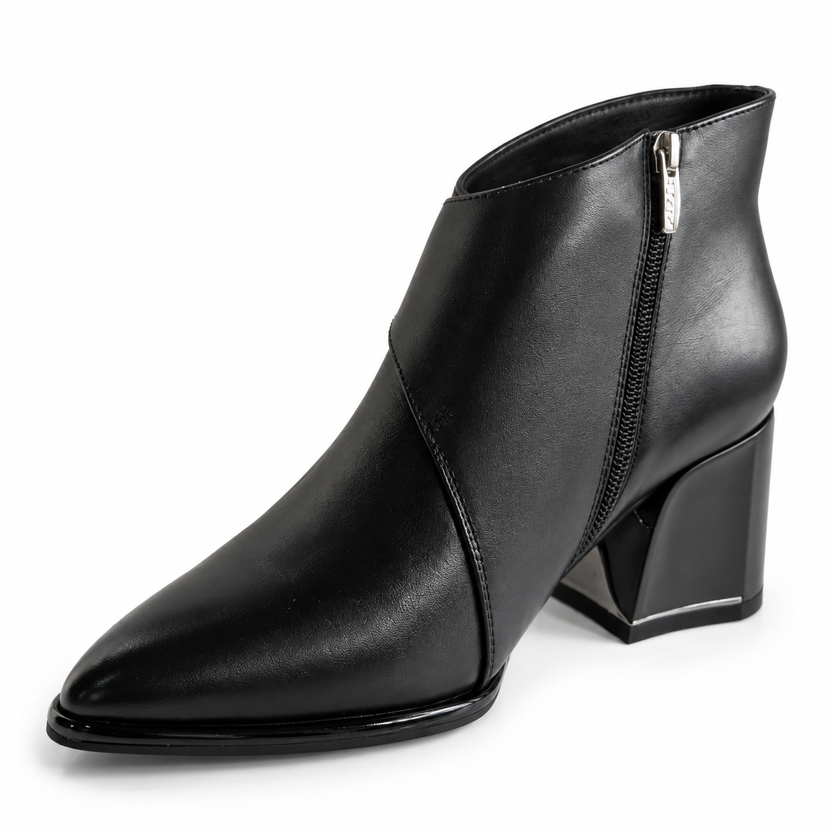 Ghete Elegante Damă Epica 1DL90017A Negru – Piele Naturală – vedere 5