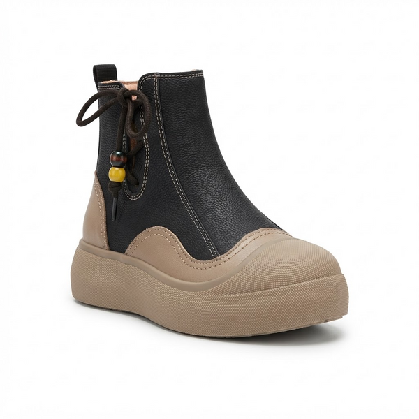Ghete Casual Damă Franco Gerardo X5019 Negru – vedere 5