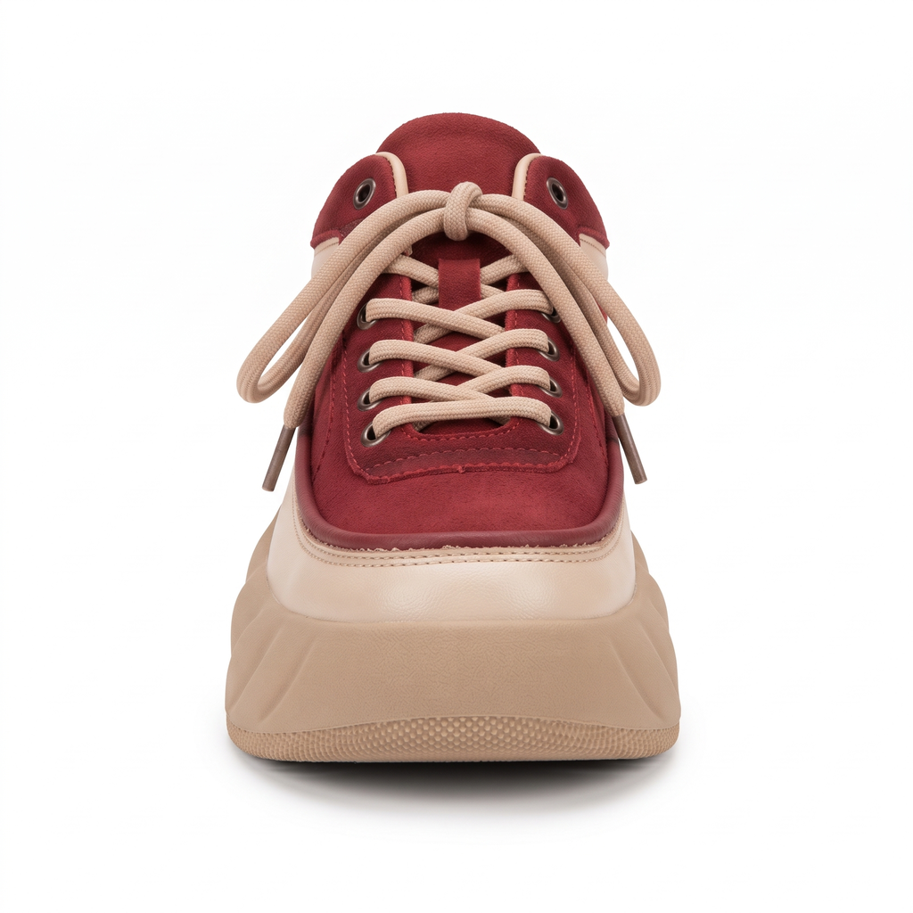 Pantofi Sport Damă Franco Gerardo 77038 Roșu – vedere 5