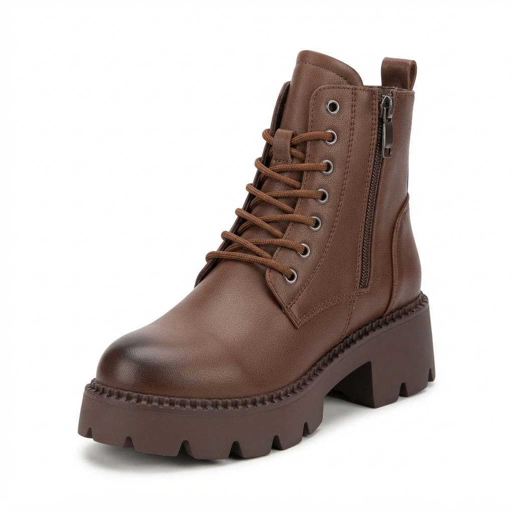 Ghete Casual Damă Formazione 8099 Maro – vedere 5