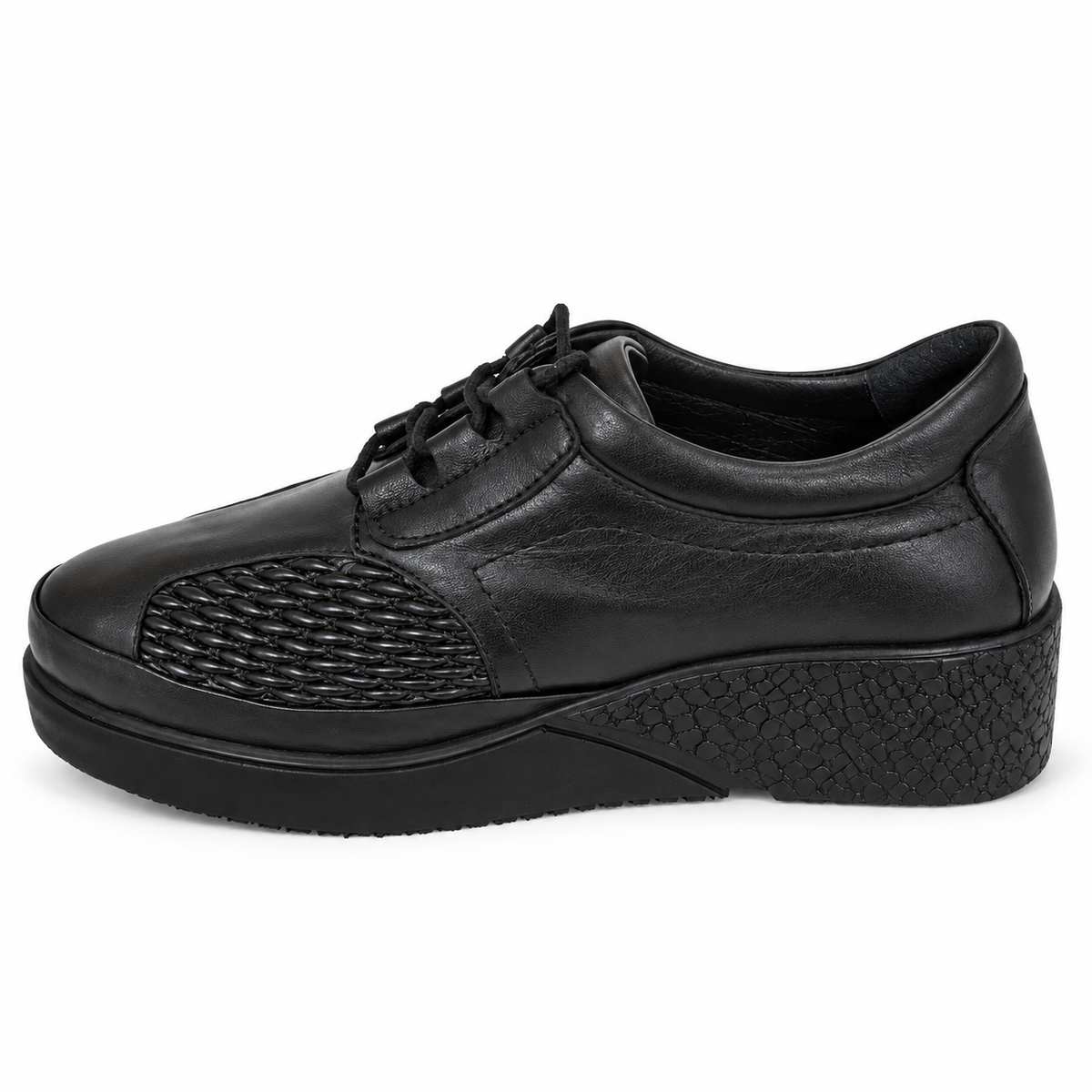 Pantofi Casual Damă Dogati 011 YN-2035 Negru – vedere 5