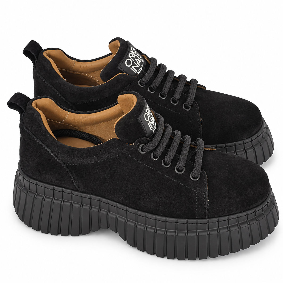 Pantofi Casual Damă Dogati 018 70940 Negru Velur – vedere 5