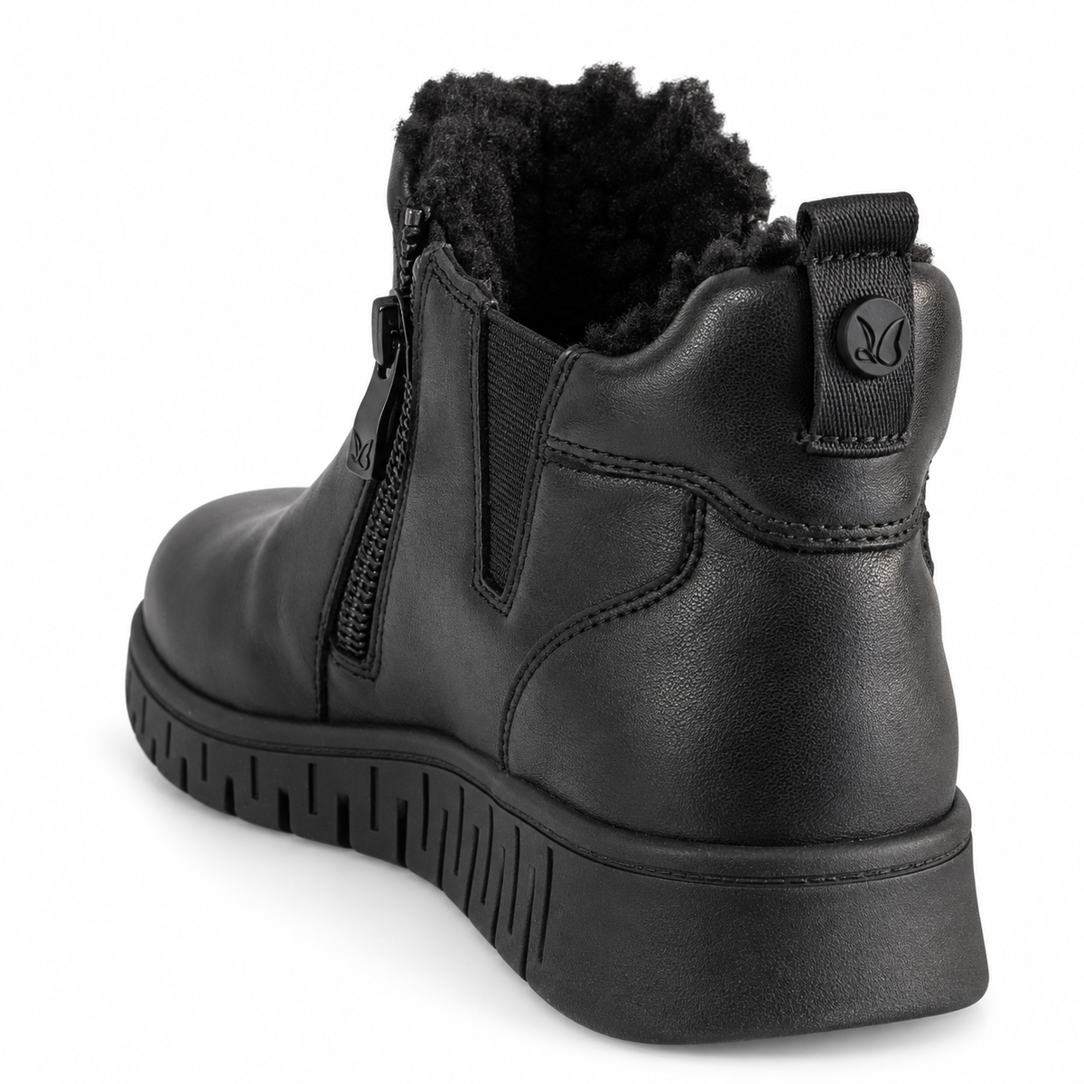Ghete Casual Damă Caprice 26416-47 022 Negru - vedere 6/12