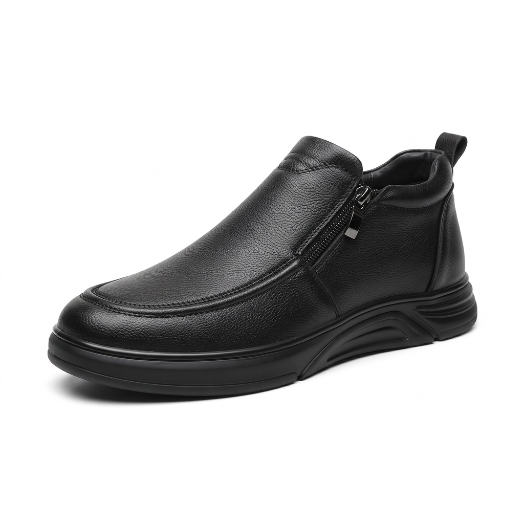 Ghete Casual Bărbați Mels M18012 Negru – vedere 5