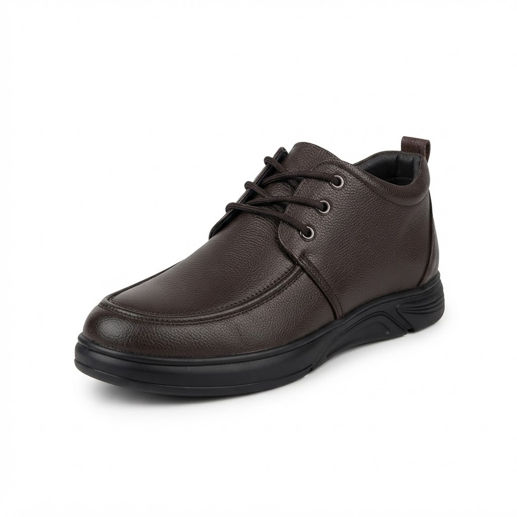 Ghete Casual Bărbați Mels M18011 Maro – vedere 5