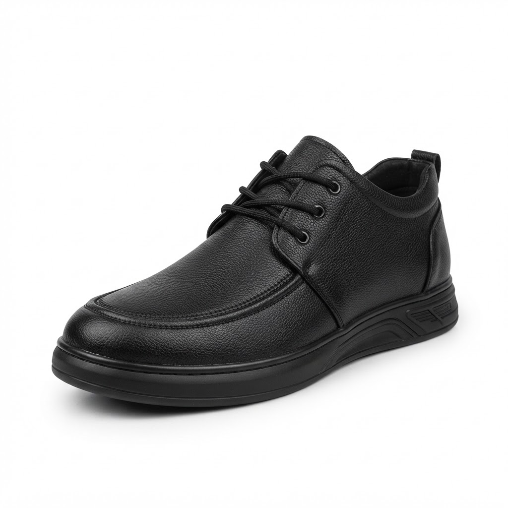 Ghete Casual Bărbați Mels M18011 Negru – vedere 5