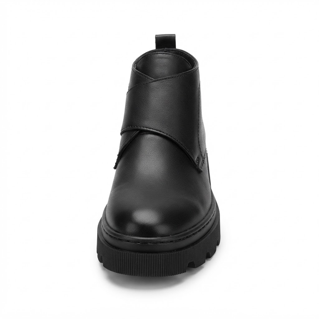Ghete Casual Damă Dogati 011 YNK 4041 Negru – Piele Naturală – vedere 5