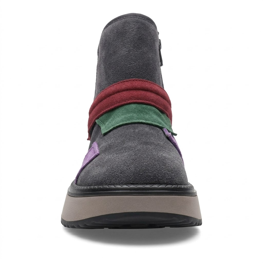 Ghete Casual Damă Franco Gerardo 5563S Gri – vedere 5