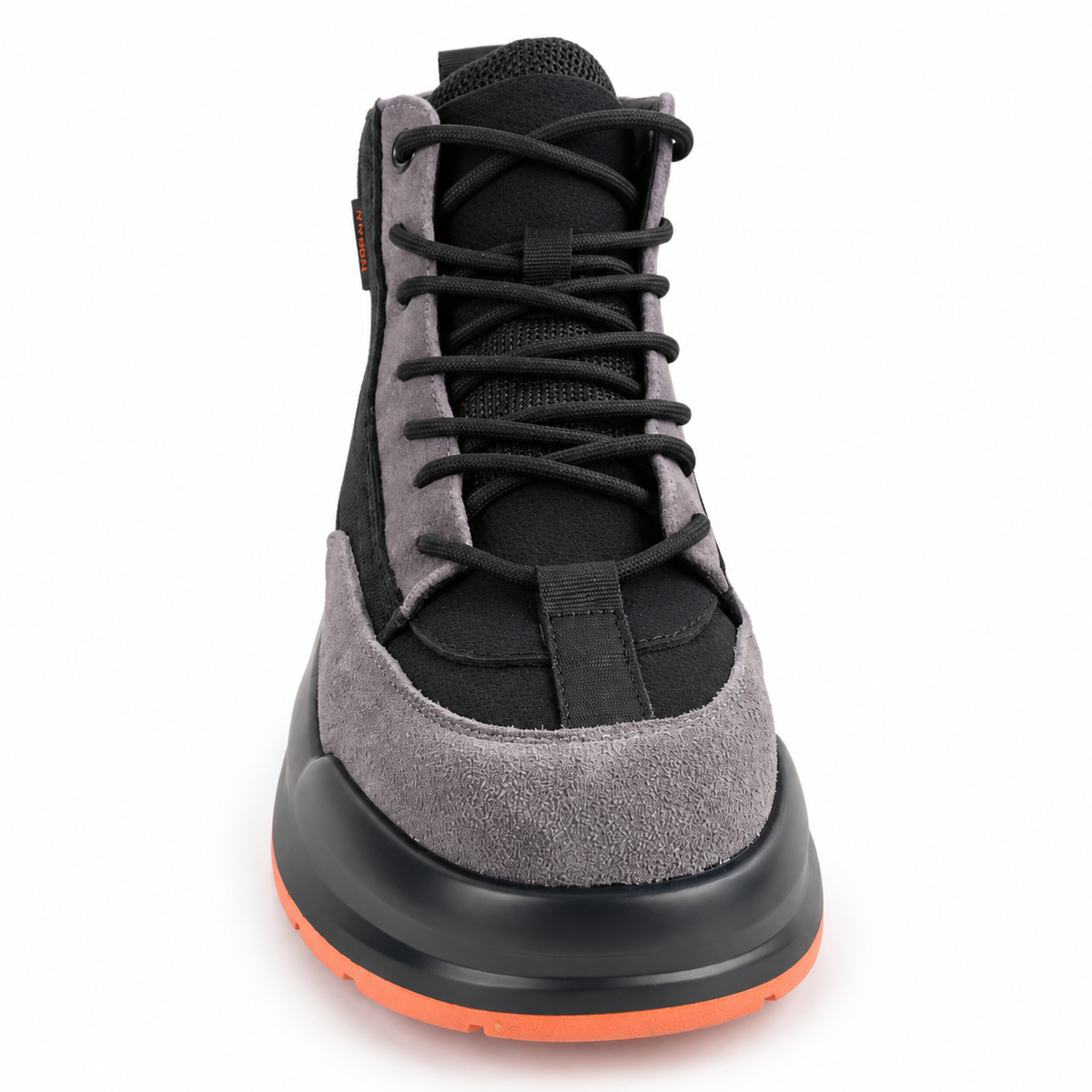 Ghete Casual Bărbați Franco Gerardo 3836 Negru-Gri – vedere 5