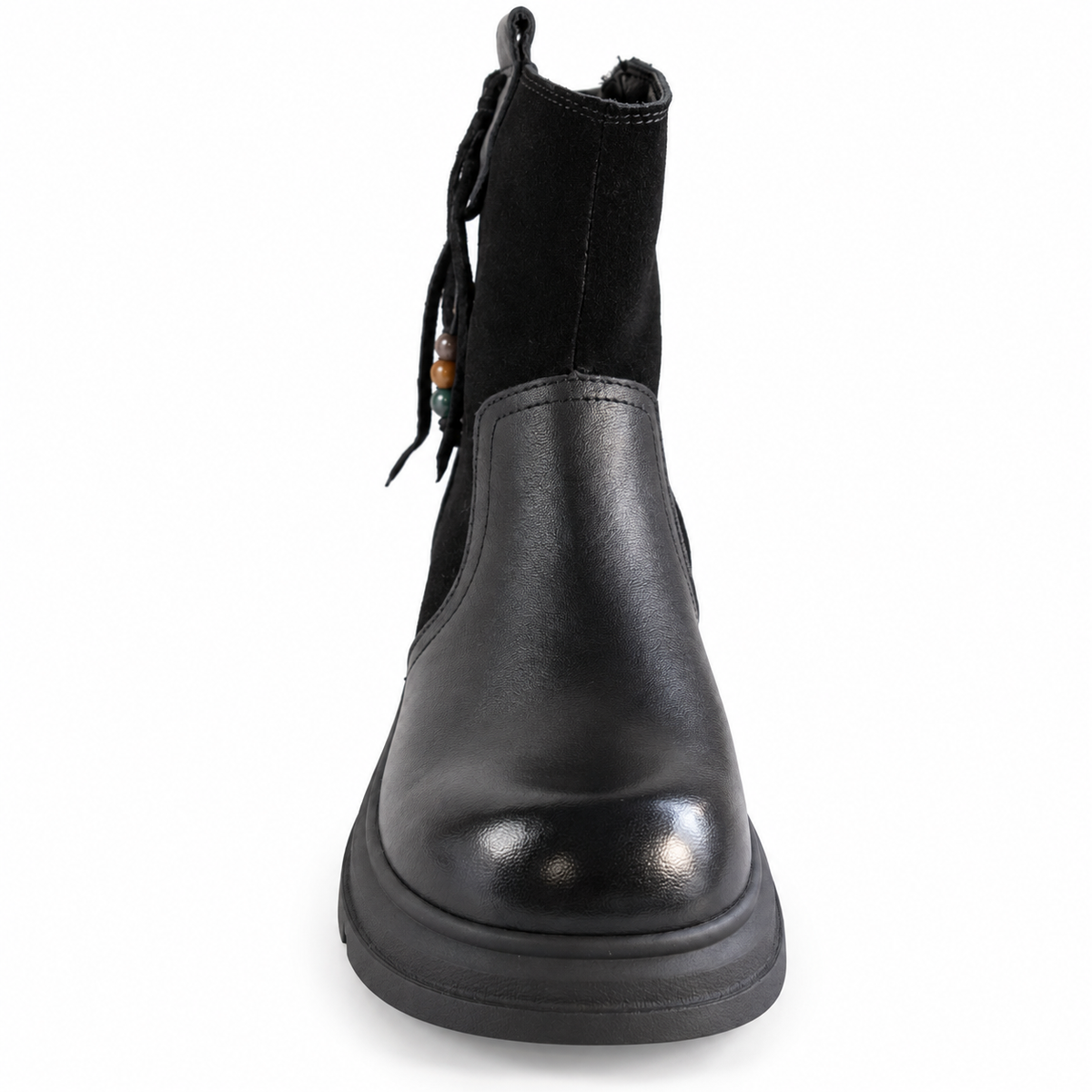 Ghete Casual Damă Formazione 99312 Negru – vedere 5