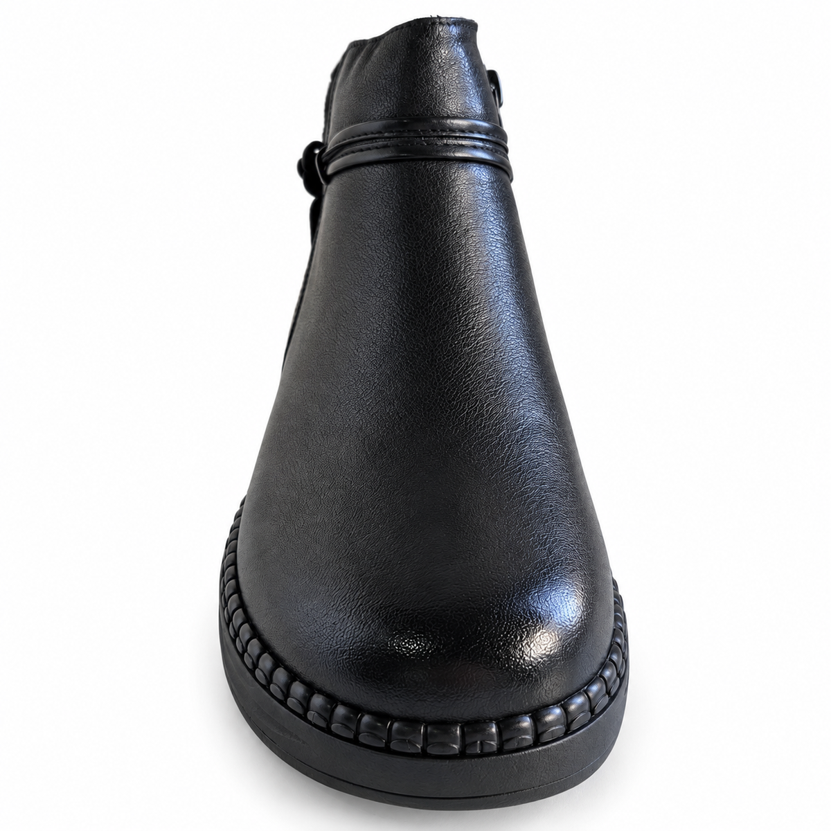 Ghete Casual Damă Formazione 2587 Negru – vedere 5