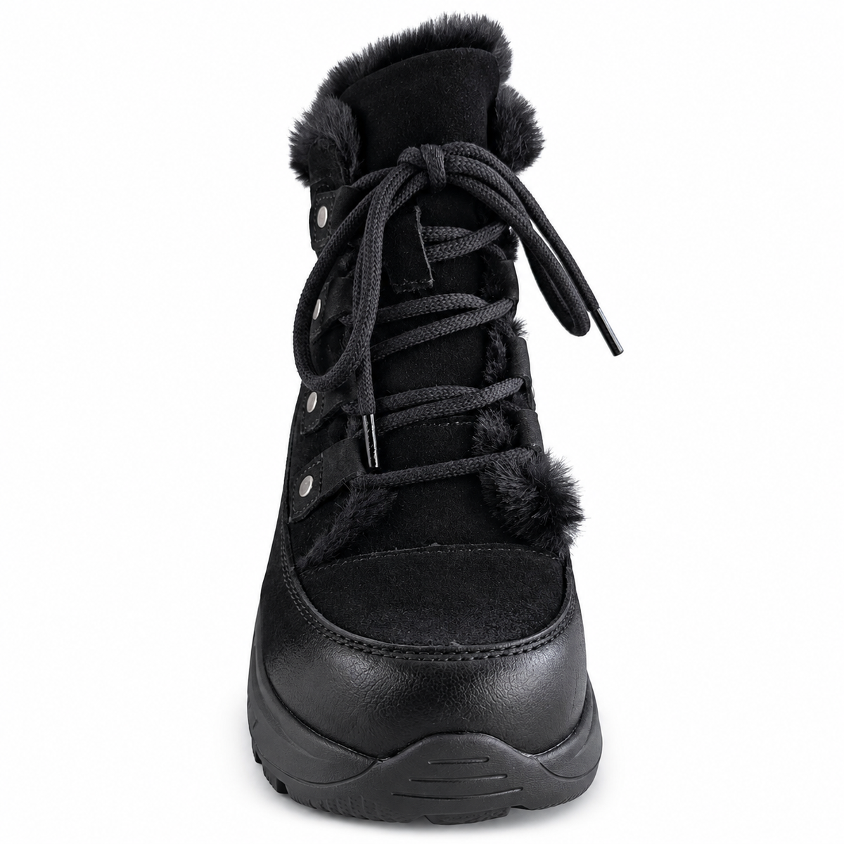 Ghete Casual Damă Franco Gerardo 3602 Negru – vedere 5