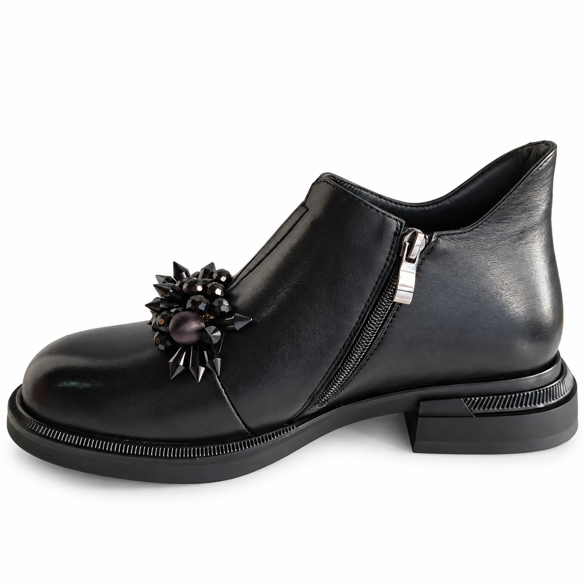 Ghete Elegante Damă Isabel Martina 32-37-103 Negru – vedere 6