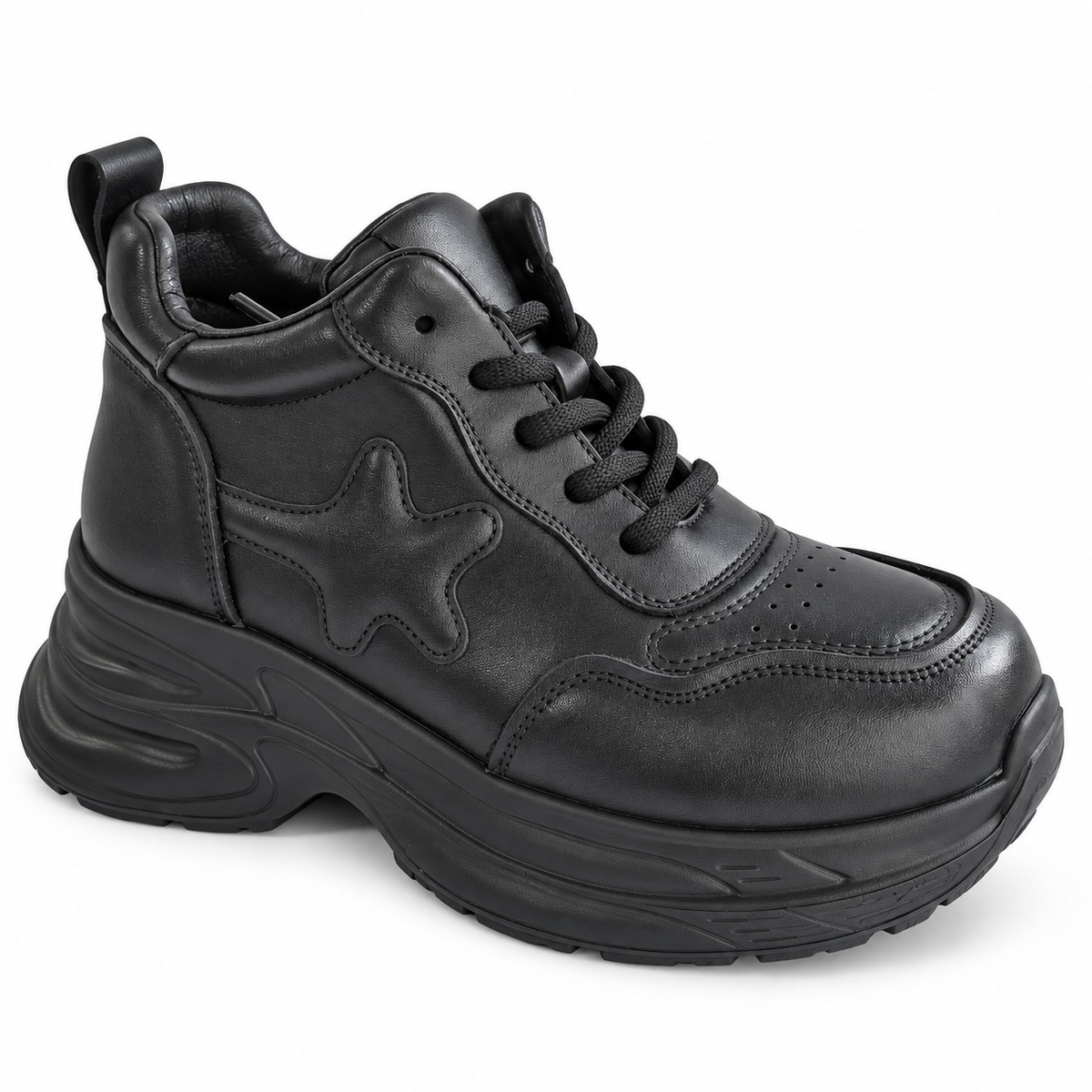 Ghete Sport Damă Franco Gerardo 10781 Negru – vedere 6