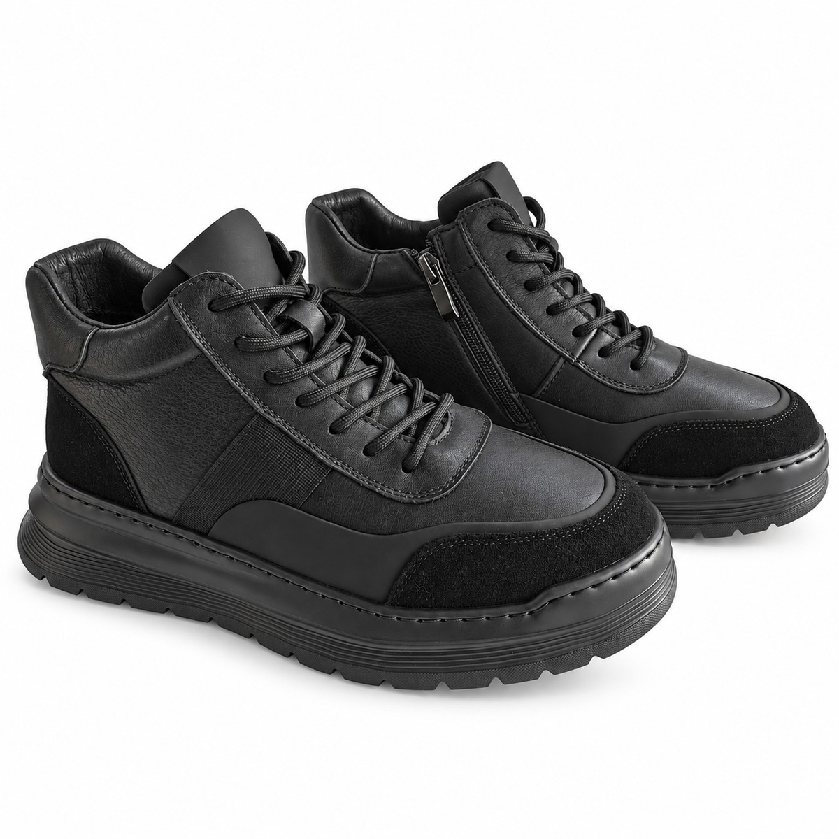 Ghete Casual Bărbați Mels CM611 Negru – vedere 6
