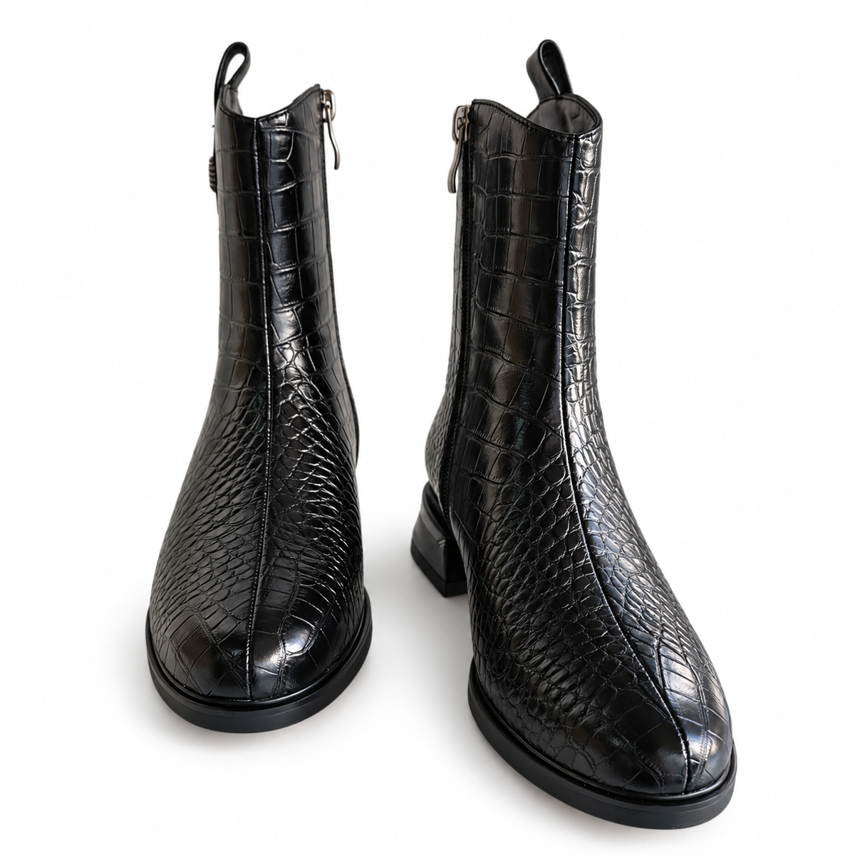 Ghete Elegante Damă Isabel Martina K11391 Negru – vedere 6