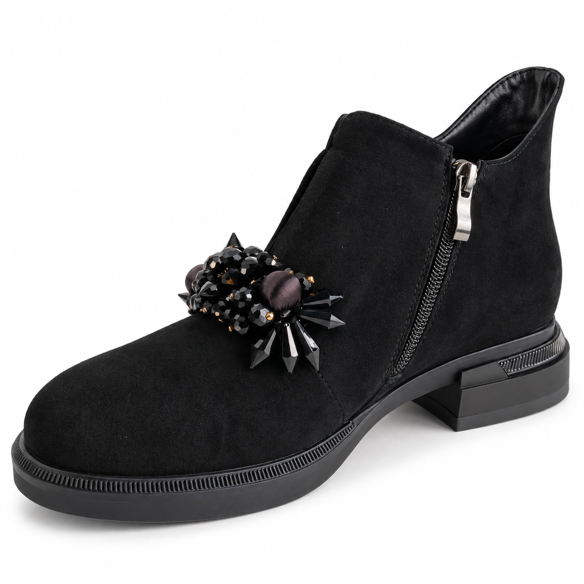 Ghete Elegante Damă Isabel Martina 32-37-103R Negru – vedere 6