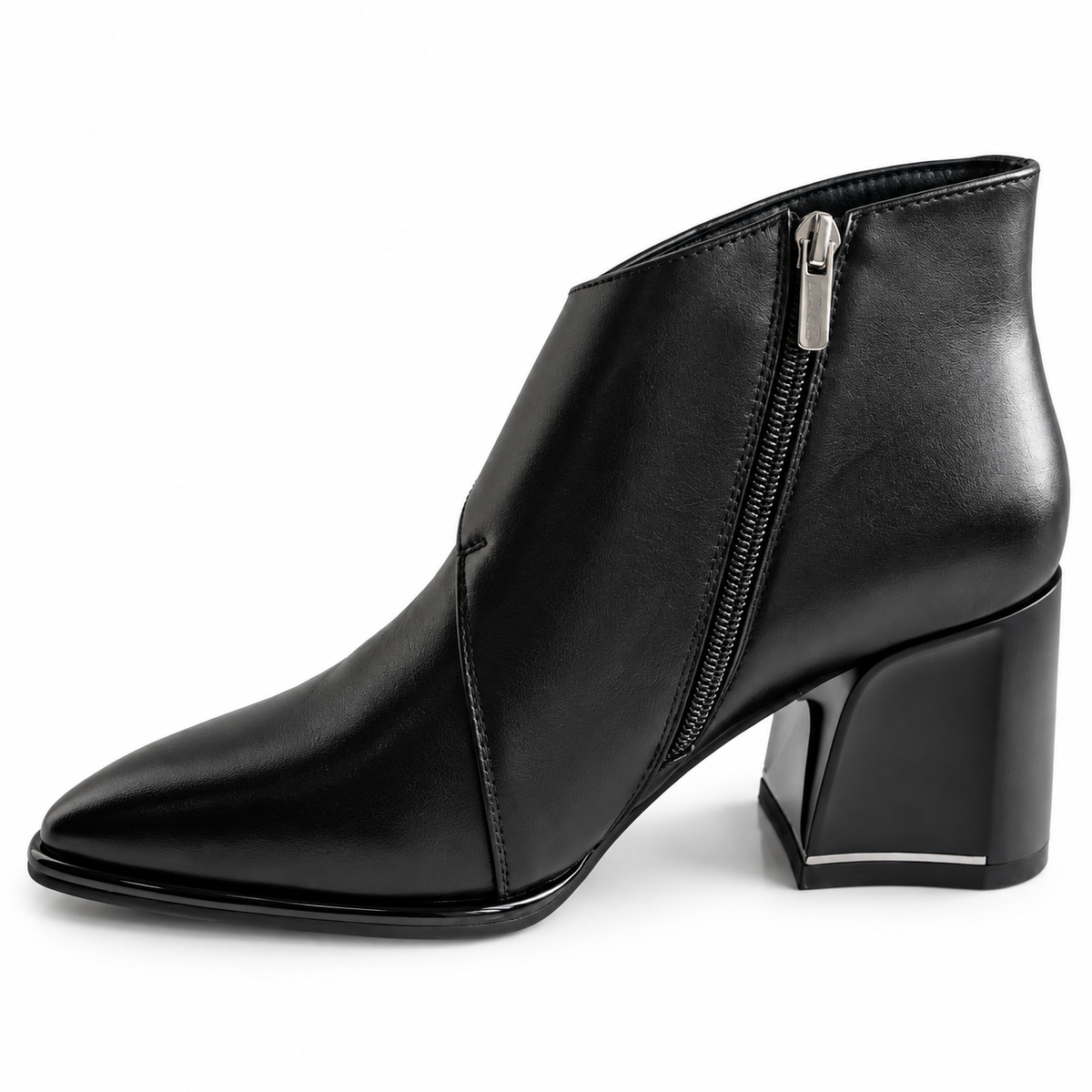 Ghete Elegante Damă Epica 1DL90017A Negru – Piele Naturală – vedere 6