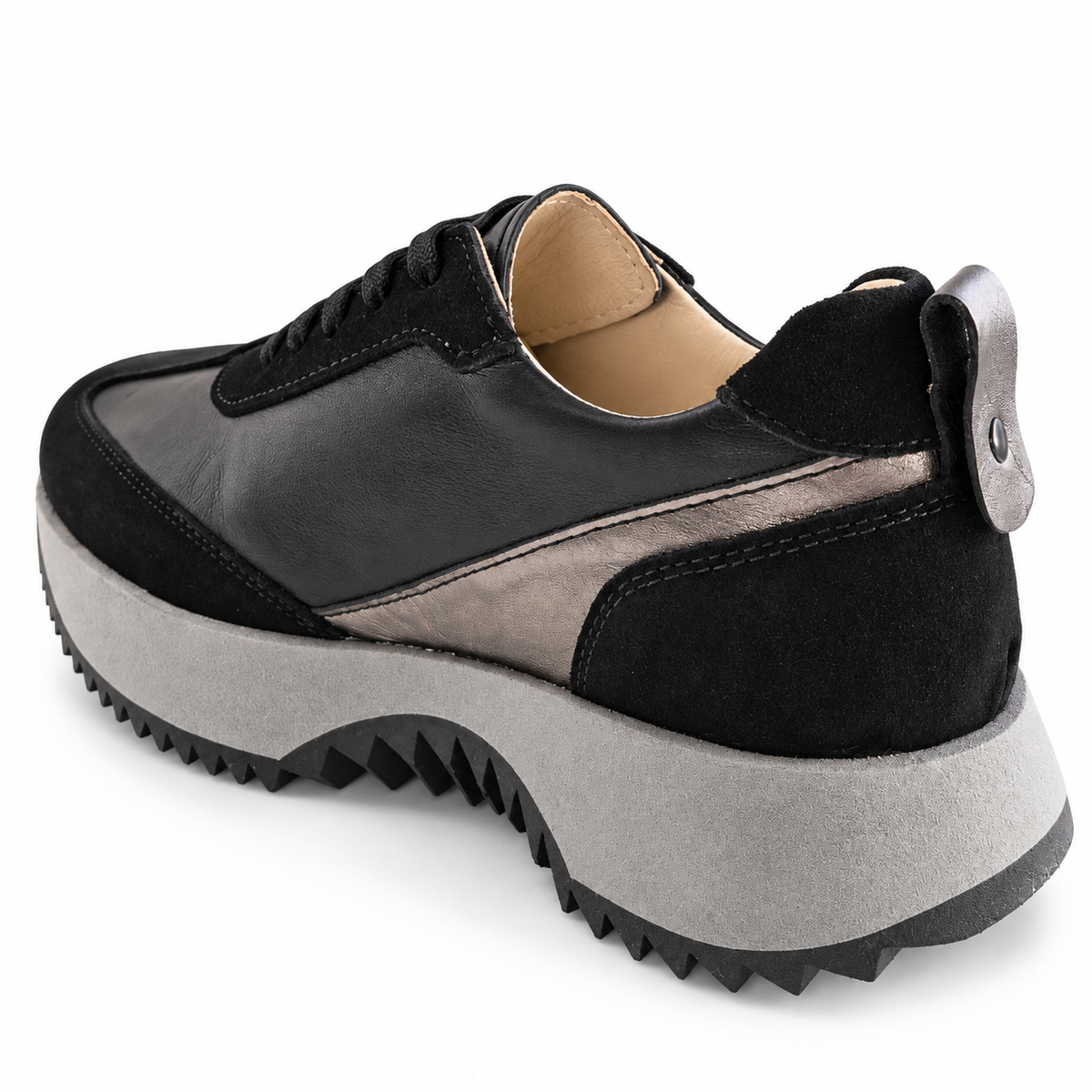 Pantofi Casual Damă Dogati 023 SS 1123 Negru – vedere 6