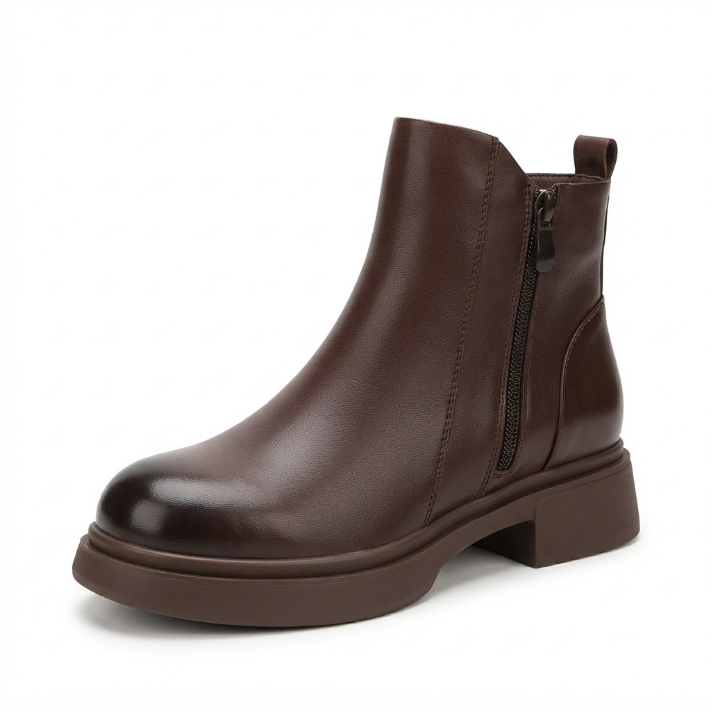 Ghete Casual Damă Formazione M5295 Maro – vedere 6